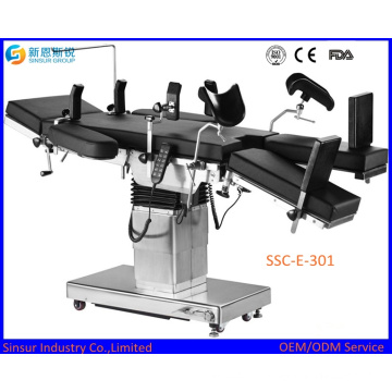High Quality Radiolucent Hospital Ot Use Electric Operating Table